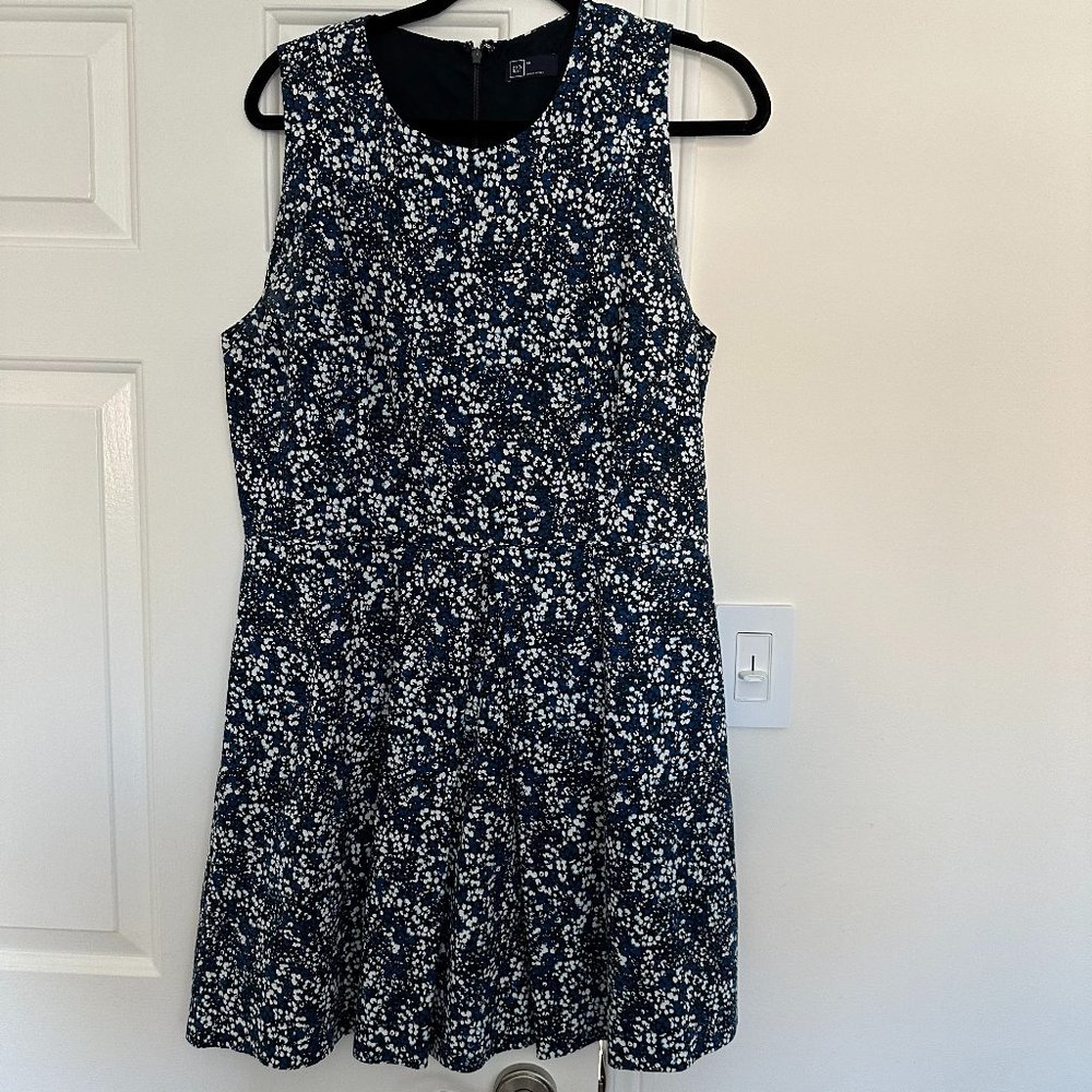 GAP Blue Floral Dress